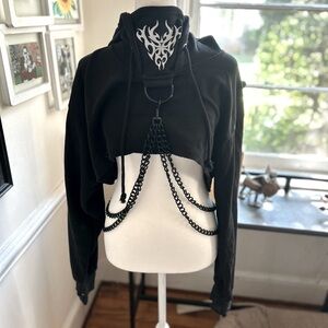 Dollskill Rave Crop Sweater